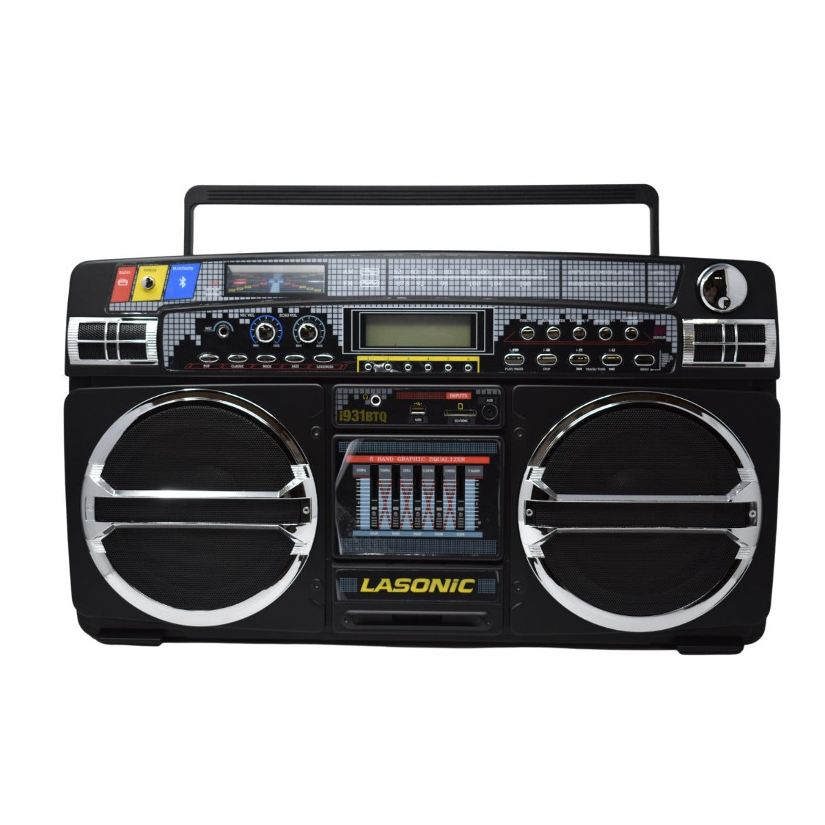 Lasonic i931| Bluetooth Boombox | 80s Ghetto Blaster – Lasonic Lifestyle