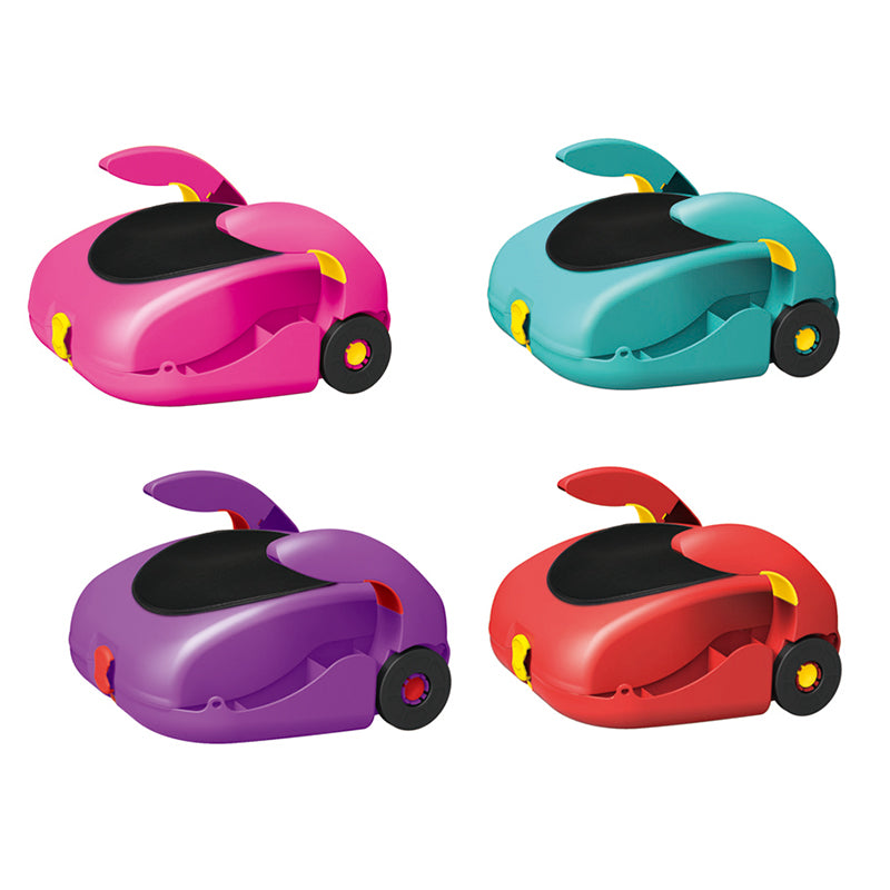 BABY VOYAGE 2-in-1 Kid's Booster Seat & Travel Luggage | Convertible Rolling Carry Case