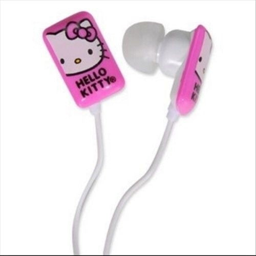 Hello Kitty Earbuds - White/Pink