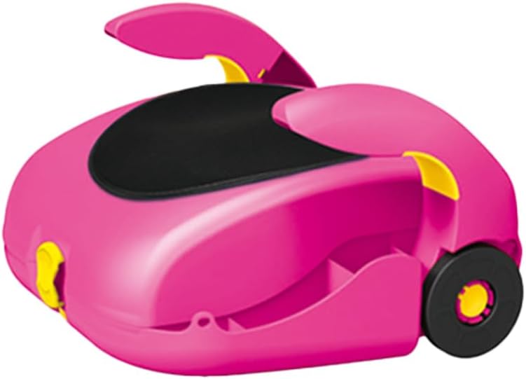 BABY VOYAGE 2-in-1 Kid's Booster Seat & Travel Luggage | Convertible Rolling Carry Case