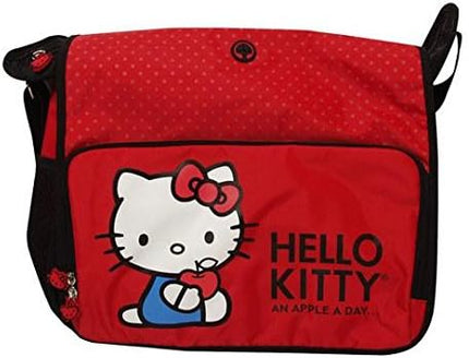 Hello Kitty Messenger Syle Laptop Case, Red, 15.4