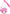 Hello Kitty Round Shoulder Pouch / Bag : Pink Boa