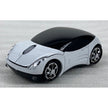 Computer Wireless Mouse Futuristic Car Shape Optical Mice USB 2.4Ghz 2 Button for PC Laptop (Black)