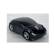 Computer Wireless Mouse Futuristic Car Shape Optical Mice USB 2.4Ghz 2 Button for PC Laptop (Black)