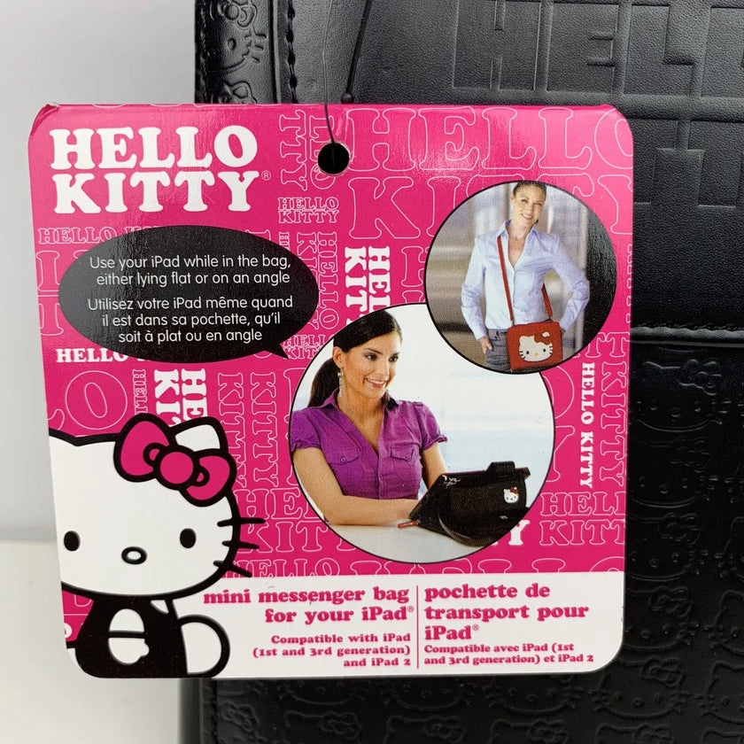 Hello Kitty KT4348B Mini Messenger Bag for iPad and iPad 2