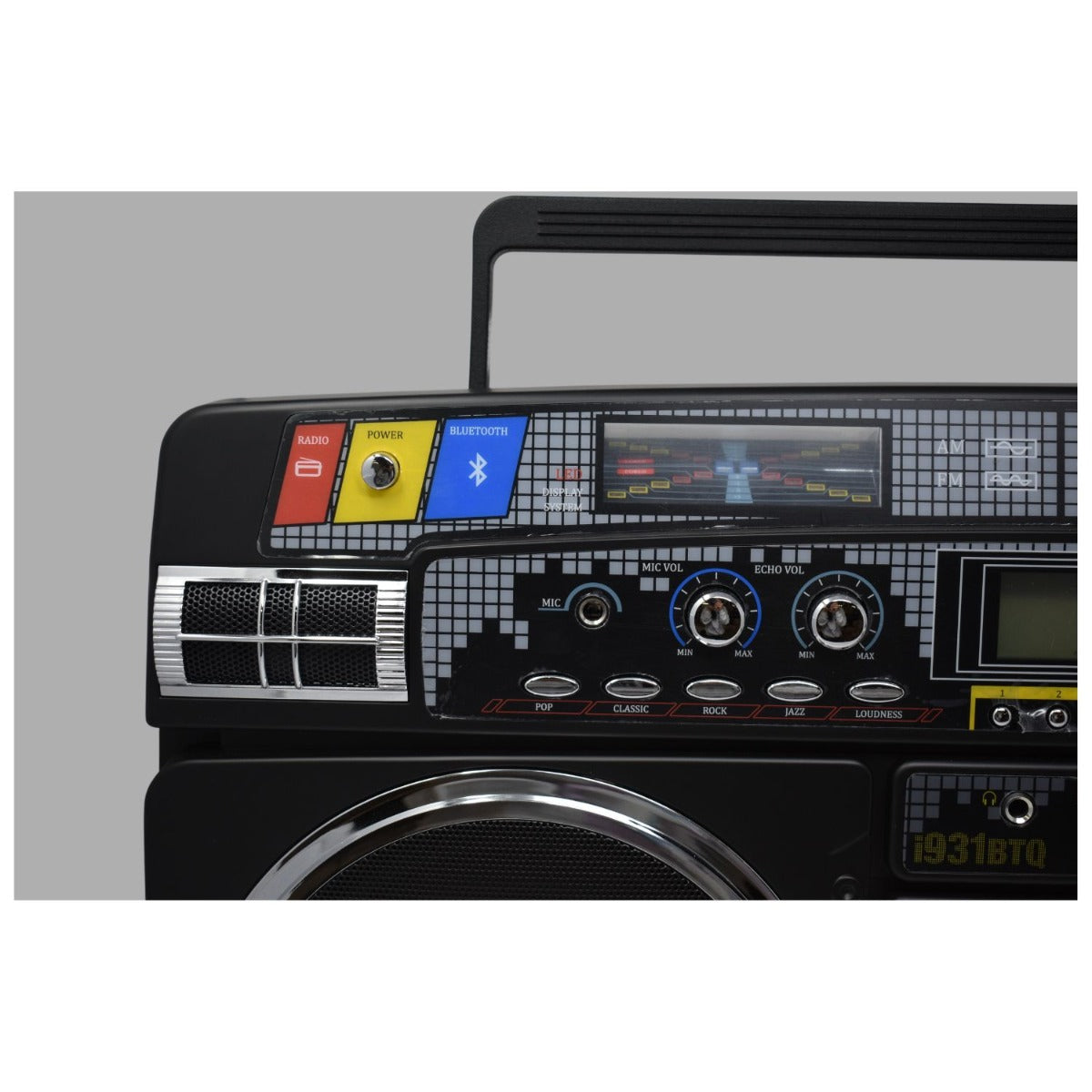 Lasonic i931| Bluetooth Boombox | 80s Ghetto Blaster – Lasonic Lifestyle